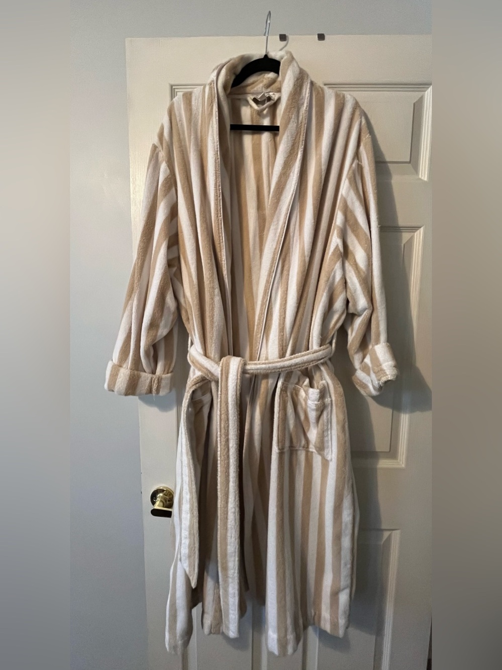 Nordstrom Stripe Hydrocotton Robe - XL/XXL